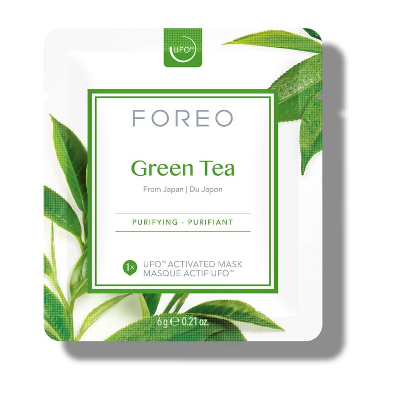 FOREO Green Tea UFO Purifying Face Mask 6 x 6g