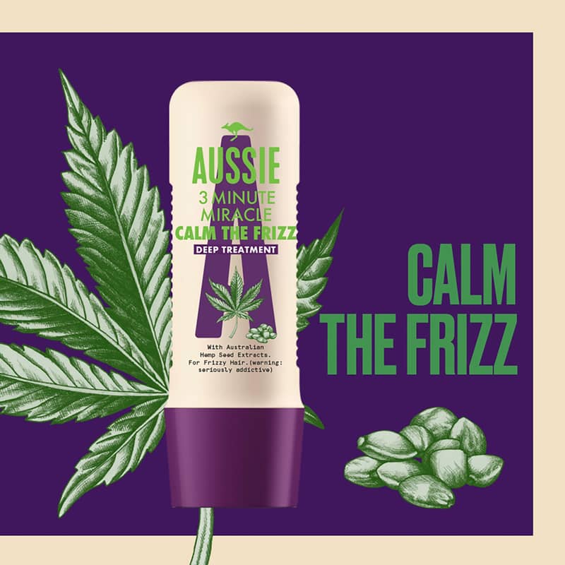 median Nemlig Stue Aussie Calm The Frizz Shampoo 300ml