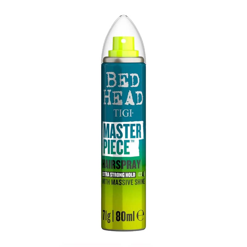 Bed Head by TIGI Masterpiece Shiny Hairspray for Strong Hold Travel Size 80ml