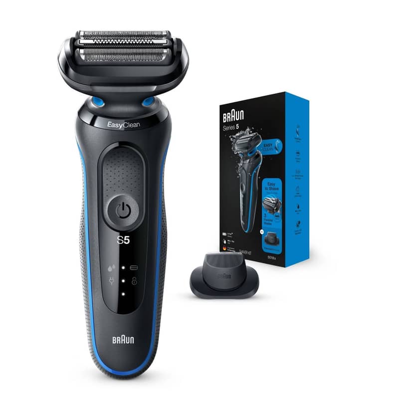 Braun 50-B1200S Electric Shaver For Men With Precision Trimmer
