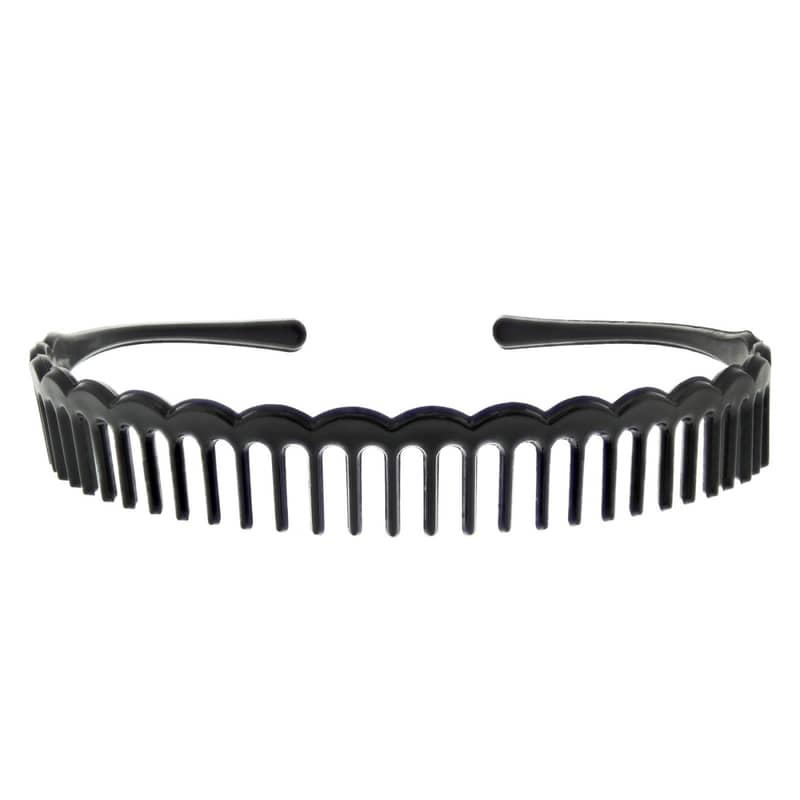 Top Kids Accessories Black Sharks Tooth Zig Zag Hair Band Toothed Headband  Alice Band Sports Ladies