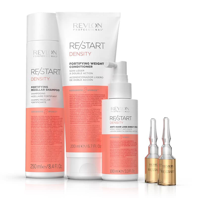 Revlon Professional Density Anti-Hair Loss Restart x 5ml Vials 12 Professional