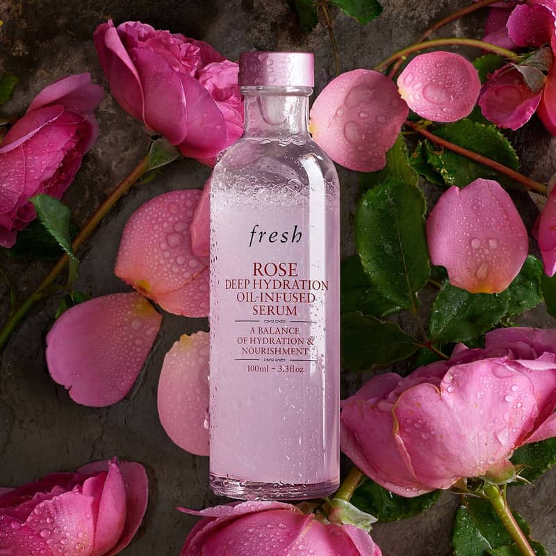  Fresh Rose Deep Hydration Oil-Infused Serum 3.3 fl. oz / 100 ml  : Beauty & Personal Care