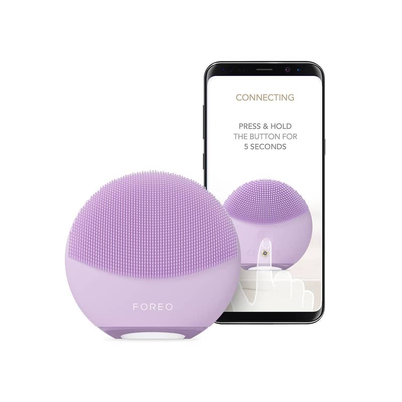 Dual-sided LUNA facial MINI massager cleansing 4 FOREO
