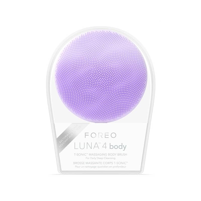 FOREO LUNA™ 4 body Evergreen- Body massage brush Lavender