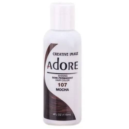 Adore Semi Permanent Hair Color Dye Browns 118ml