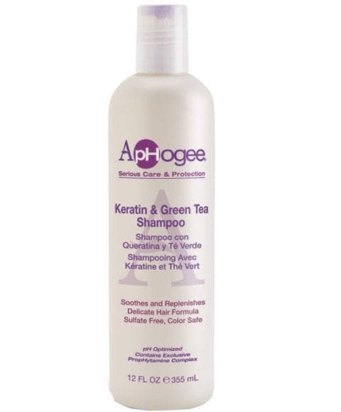 Aphogee Keratin And Green Tea Shampoo 355 ml