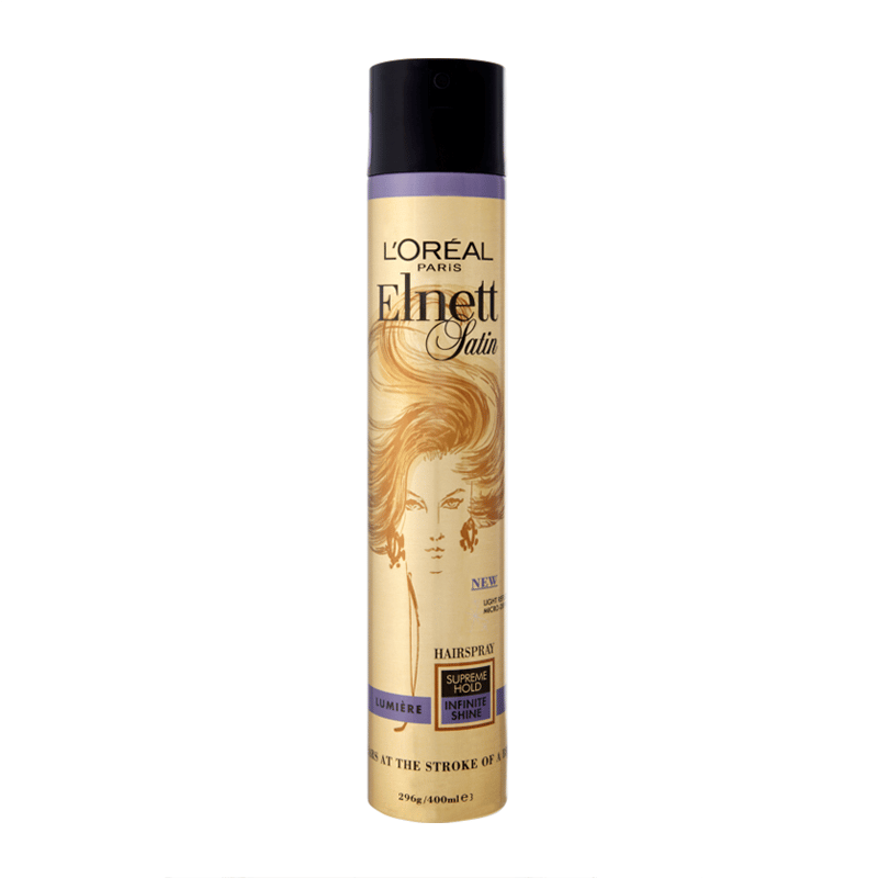 L'Oréal Paris Elnett Shine Dull Strong Hold Hairspray 400ml