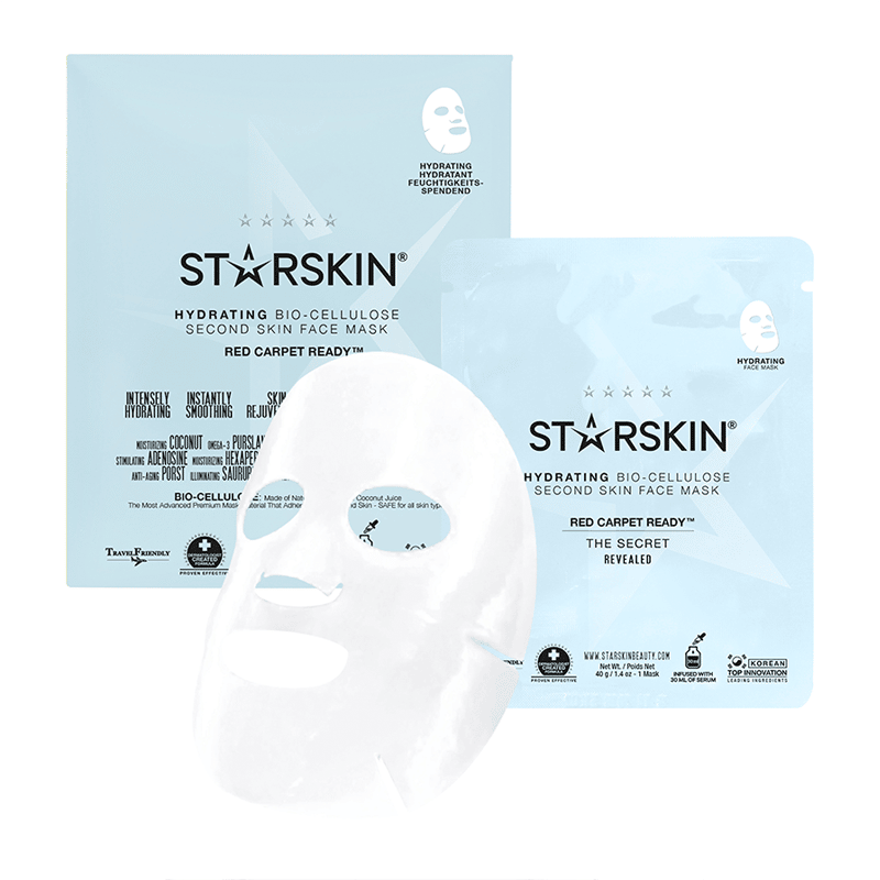 otte jord radikal STARSKIN® Red Carpet Ready™ Coconut Bio-Cellulose Second Skin Hydrating  Face Mask