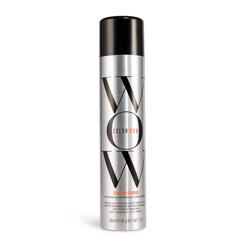 Color Wow - What's your type? Big voluminous hair or sleek and polished?  Either way, we got u! Style on Steroids Spray gives you sexy, big hair  without the stiffness or stickiness