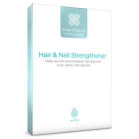 Healthspan Hair & Nail Strengthener Nutritional Supplement 90 Capsules