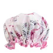 The Vintage Cosmetic Company Shower Cap Pink Flamingo