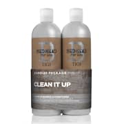 TIGI Bed Head pour Homme Clean Up Duo Shampooing et Après-Shampooing 2 x 750ml
