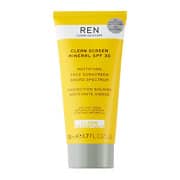 REN Clean Screen Mineral Protection Solaire Matifiante Visage SPF30 50ml