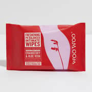 WooWoo Cranberry Intimate Wipes x 20