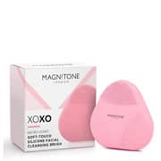 Magnitone XOXO Micro-Sonic SoftTouch Silicone Cleansing Brush Pink - USB Plug