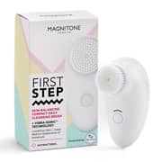 Magnitone First Step Vibra-Sonic Compact Cleansing Brush White - USB Plug