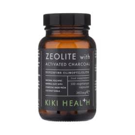 KIKI Health Zeolite With Activated Charcoal  100 Vegicaps