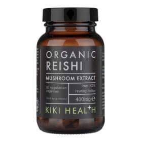 KIKI Health Organic Reishi Extract Mushroom 60 Vegicaps