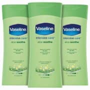 Vaseline Intensive Care Body Lotion Aloe Sooth 3 x 400ml