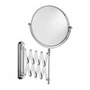 UNIQ Two-Sided Swivel Wall Mount Mirror With 5X Magnification