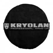 Kryolan Premium Powder Puff Black 8cm
