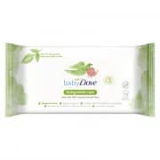 Baby Dove Biodegradable Fragrance Free Baby Wipes 2 x 75 wipes
