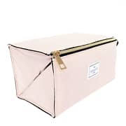 The Flat Lay Co. Open Flat Makeup Box Bag Blush Pink