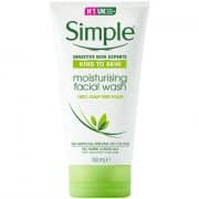 Simple Moisturising Facial Wash for Sensitive Skin 150ml