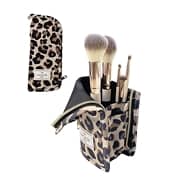 The Flat Lay Co. Standing Brush Case Leopard Print