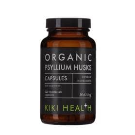 KIKI Health Organic Psyllium Husks 120 Vegicaps