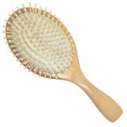 TBC Natural hair brush made from beech and maple wood