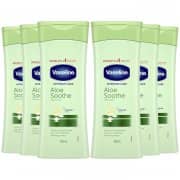 Vaseline Intensive Care Body Lotion Aloe Sooth 6 x 400ml