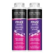 John Frieda Frizz Ease Brazilian Sleek Frizz Immunity Shampoo & Conditioner Duo