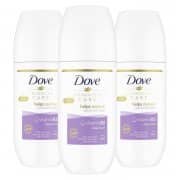 Dove Advanced Care Anti-Perspirant Deodorant Roll-On Clean Touch 3 x 100ml