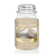 Yankee Candle Original Large Jar Scented Candle Warm Cashmere 623g