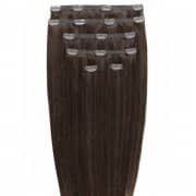 GOLD24 Clip-in Extensions #4 Brown - 50 cm