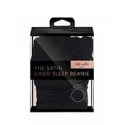 Kitsch Satin Lined Jersey Sleep Beanie - Black