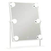 UNIQ Makeup Mirror - LED light & touch function - White