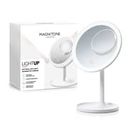 Magnitone LightUp Natural Daylight HD Desktop Mirror - White - USB Plug