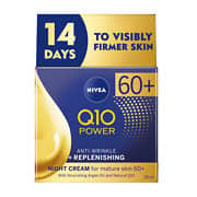 Nivea Q10 Power 60+ Anti-Wrinkle Night Cream Moisturiser 50ml