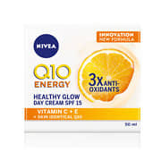 Nivea Q10 Energy Healthy Glow Face Day Cream With Vitamin C SPF15 50ml