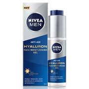 Nivea Men Anti-Age Hyaluron Face Gel Moisturiser With Hyaluronic Acid 50ml