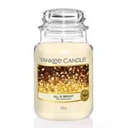 Yankee Candle Original Large Jar Scented Candle All Is Bright 623g