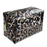 The Vintage Cosmetic Company Make-up Bag Leopard Print