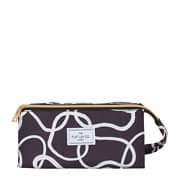 The Flat Lay Co. Open Flat Box Bag in Black Scribbles - Sephora Exclusive
