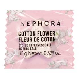 SEPHORA COLLECTION Fizzing star - Bath cube Cotton flower - 15g