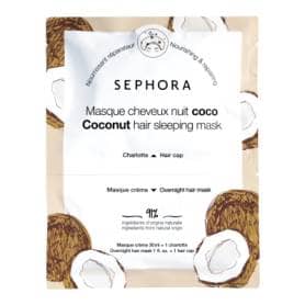 SEPHORA COLLECTION Hair Sleeping Masks - Cream Mask + Cap Coconut hair night mask