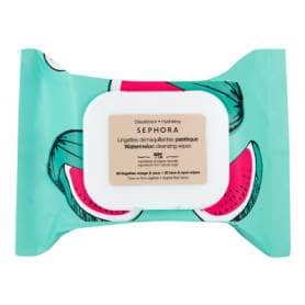 SEPHORA COLLECTION Cleansing and Exfoliating Wipes 20 cleansing wipes watermelon