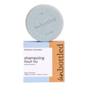 UNBOTTLED Naked Solid Shampoo for Normal Hair 75g